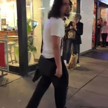 A Christian gets in rabbi Shmuley's face for facilitating the Jewish mass murder of children.