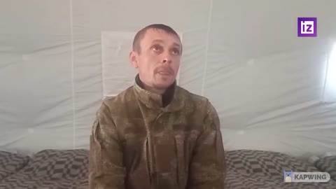 Ukranian soldier who laid down his arms called Zelensky a clown and urged his colleagues to stop