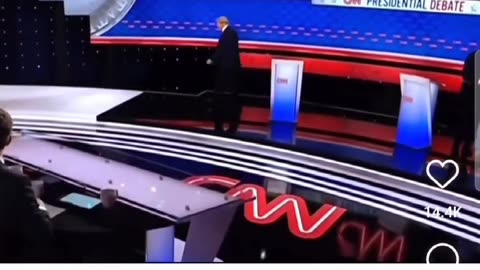 The Moment You Didn't See After The Trump-Biden Debate