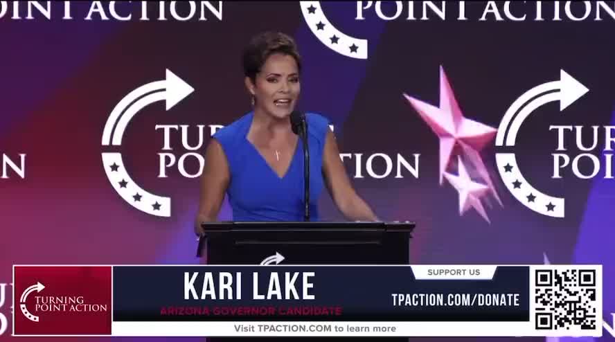 Kari Lake Gives Hilarious Compliment To Trump And DeSantis