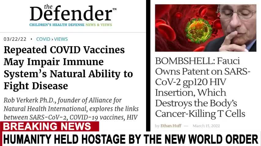Covid Death Jab Destroys Your Immune System