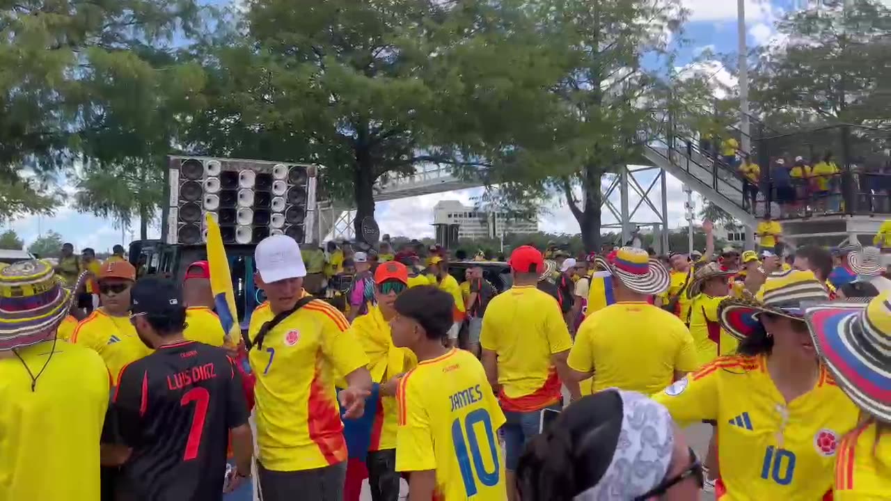 Hinchas de la Selección Colombia en Estados Unidos