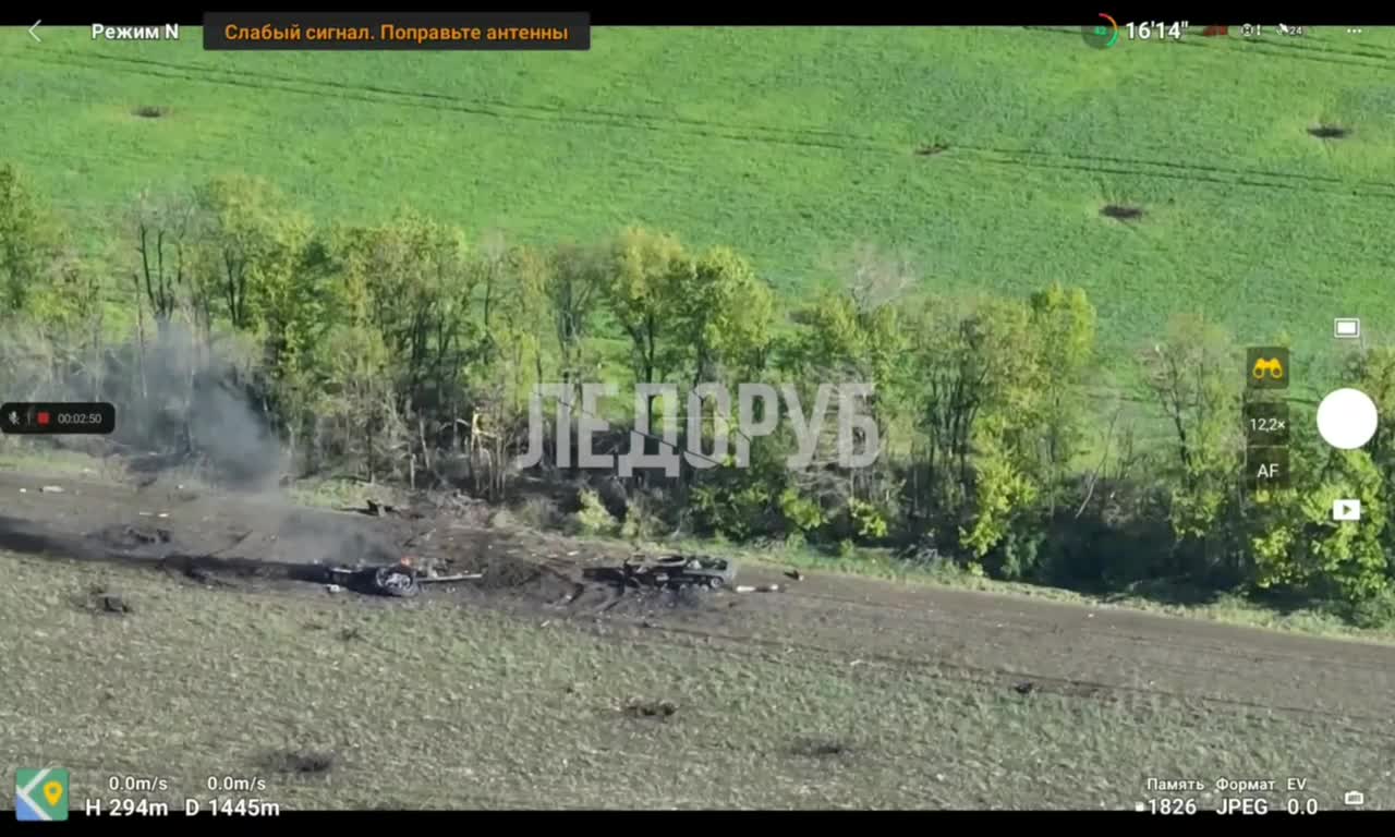 Ukraine War - Destroyed ukrov armored vehicles near Avdiivka