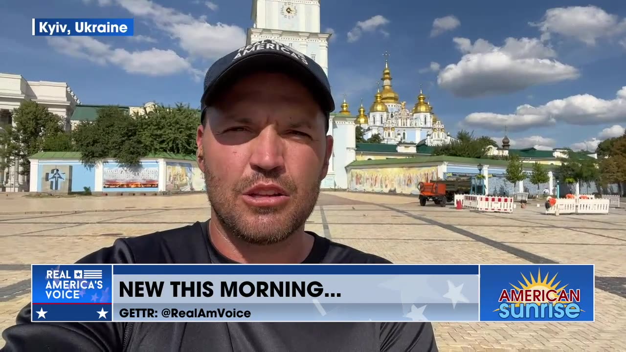 Ben Bergquam Reports from Kyiv, Ukraine as Part of His European Border Crisis Tour