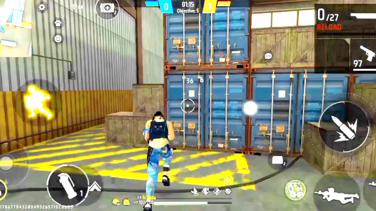 Free fire god level headshot editing