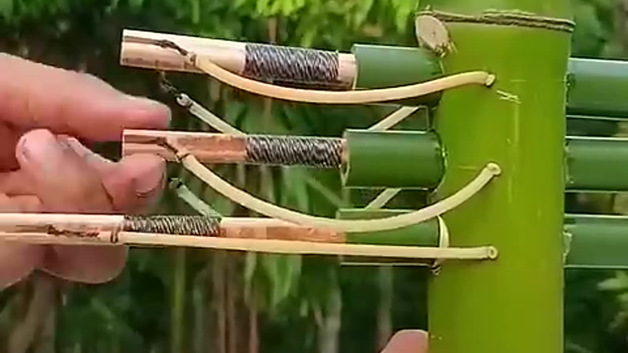 That bamboo gun is surprisingly impressive, I gotta admit.