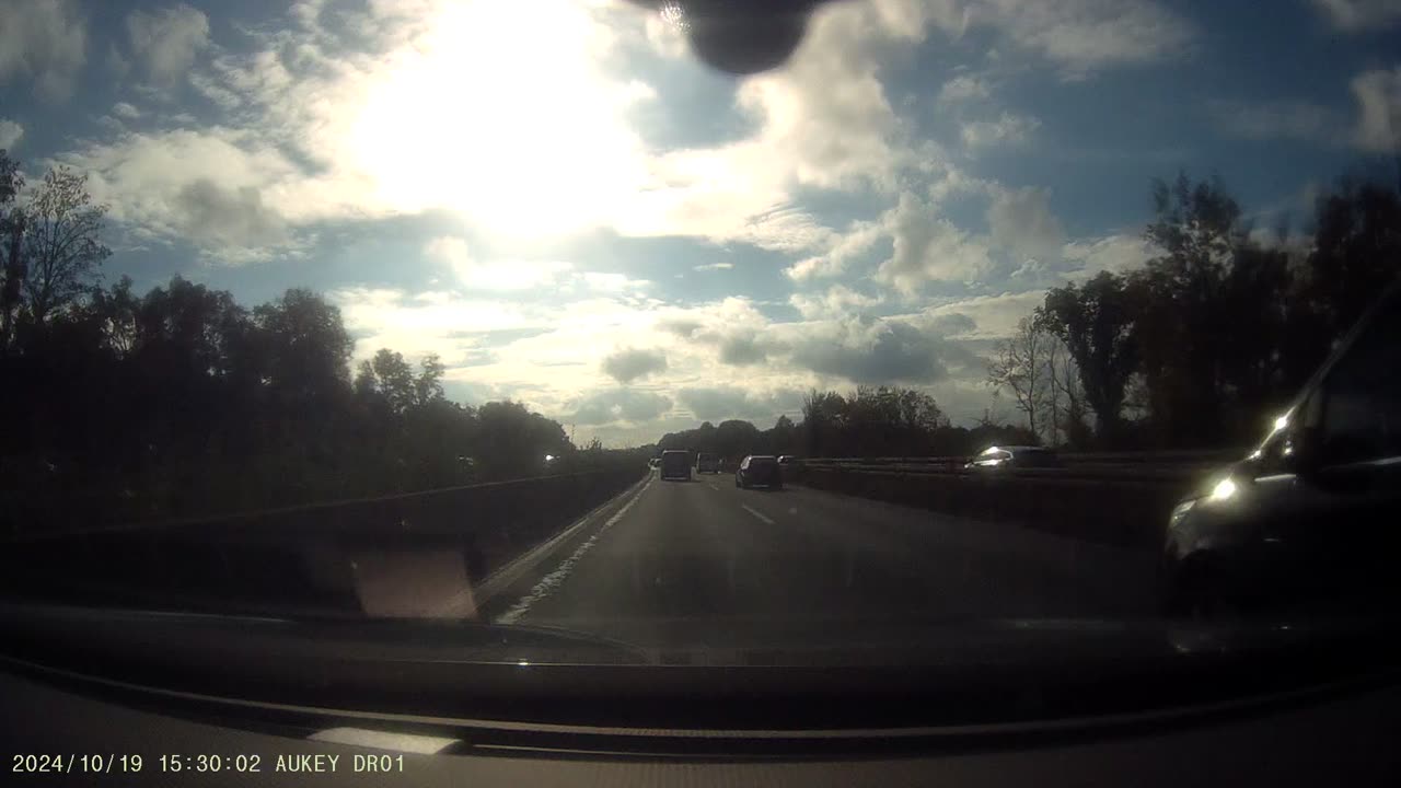 Fahrt A52 Düsseldorf - Teil 4