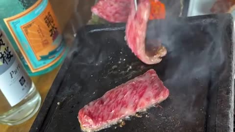 A5 Wagyu Beef, the best beef I’ve tried. Would you your love one for a date here