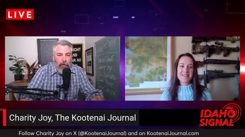 Charity Joy, Editor-in-Chief The Kootenai Journal discusses mainstream press & emerging new outlets