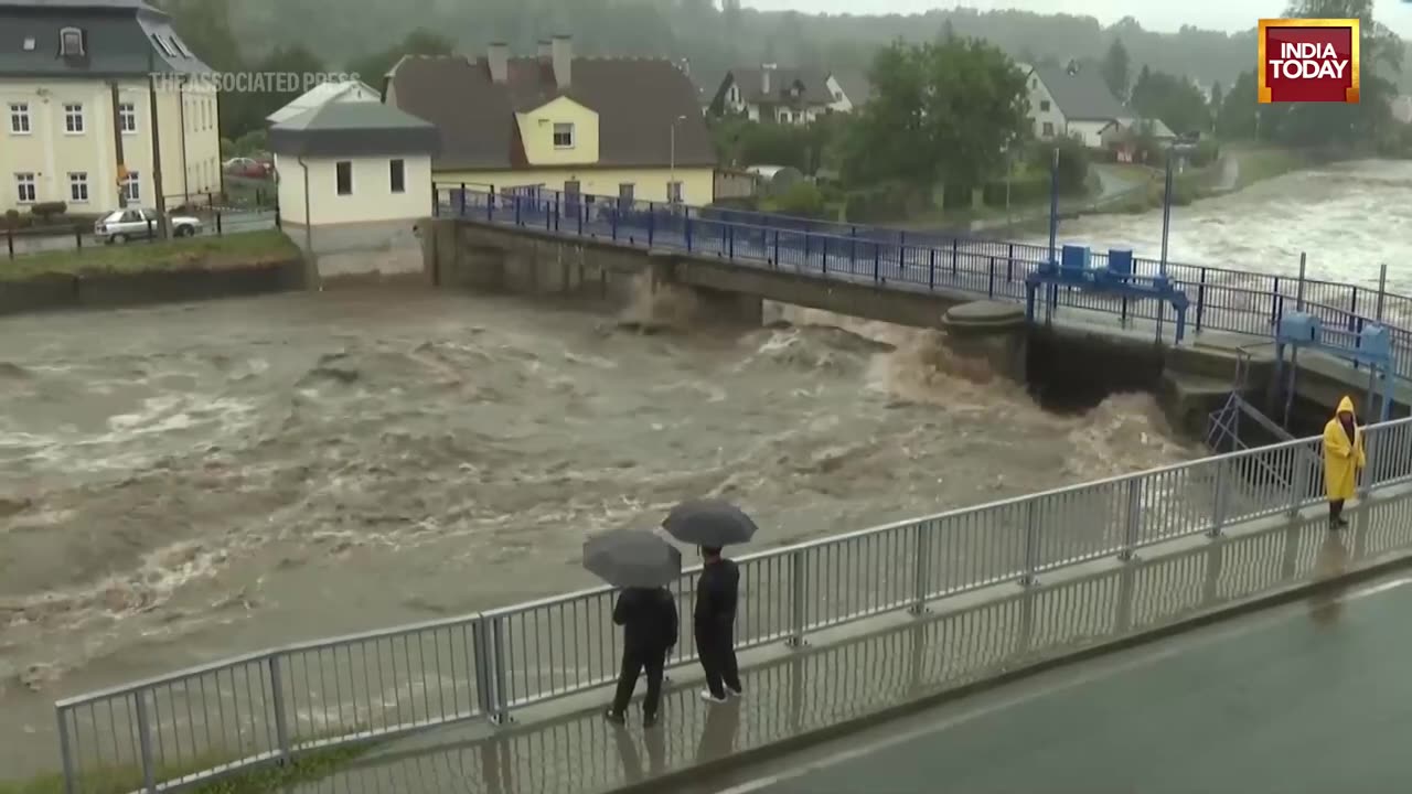 Rivers Reaches Dangerous Levels In Dozens Of Areas In The Czech Republic _ International News