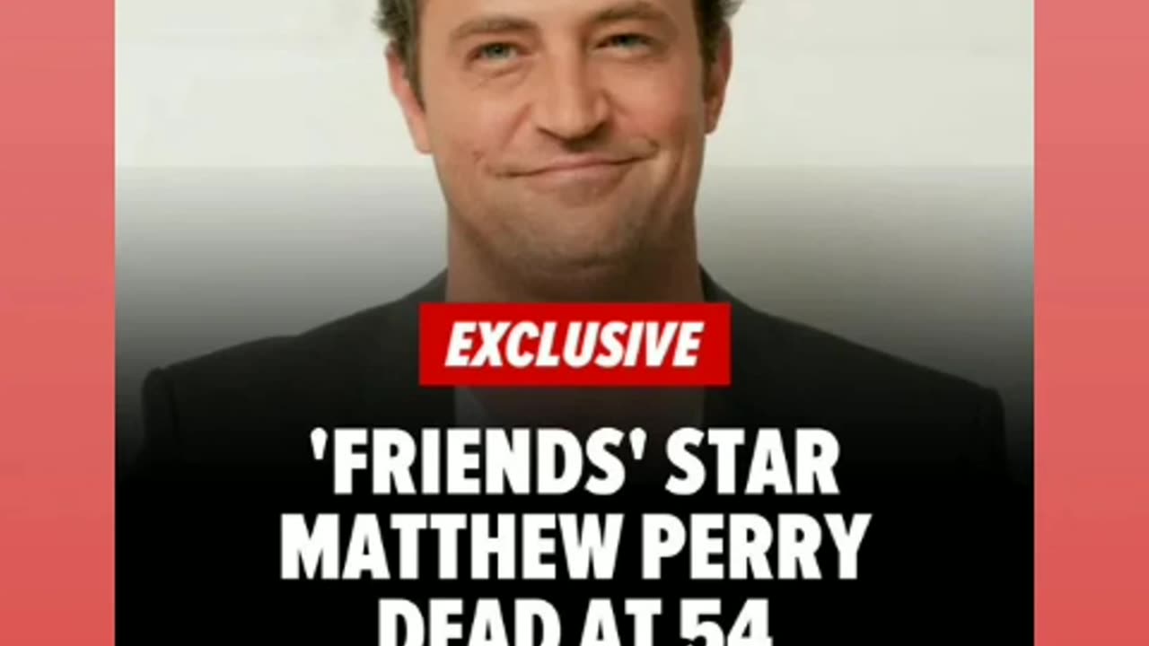 rip matthew perry 11/3/23