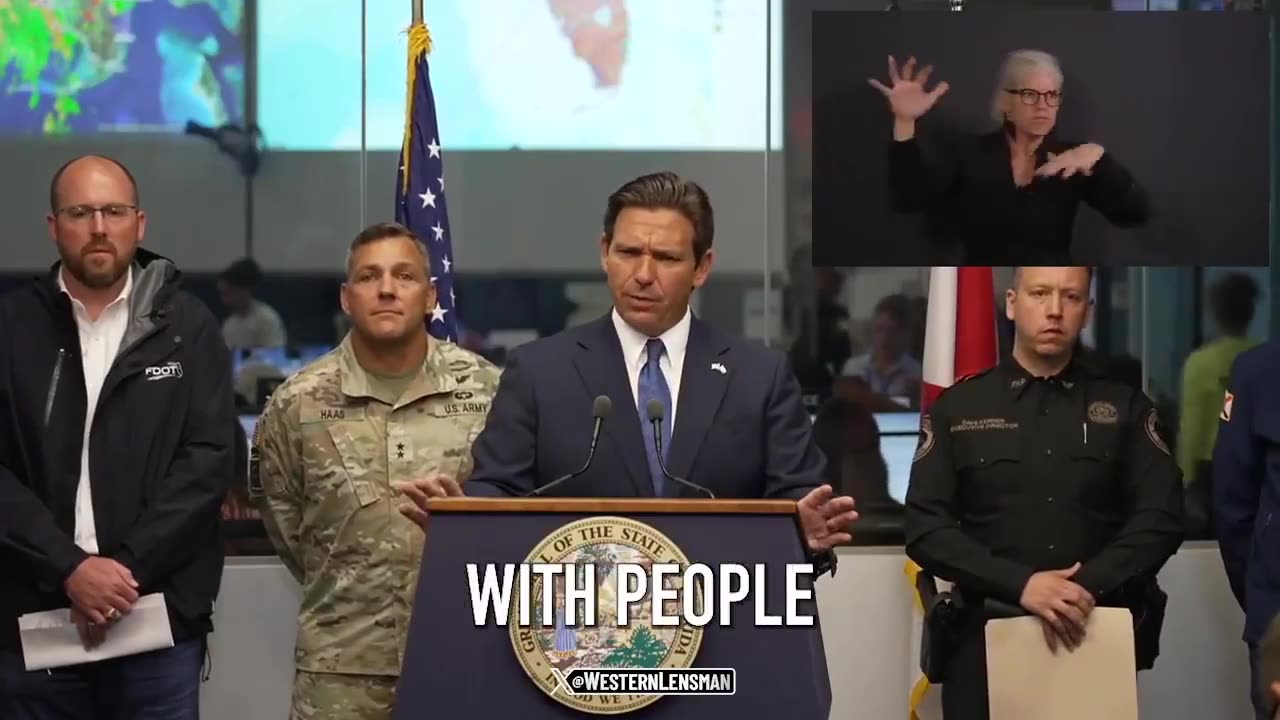 DeSantis makes it clear FEMA is not being permitted to interfere with local aid efforts in Florida