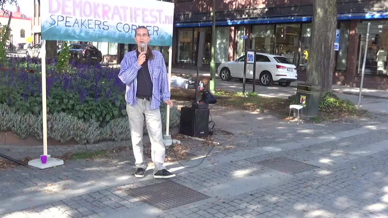 Demokratifest Mariestad 2022 sep 17