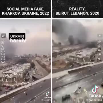 When they tell you it’s footage of Ukraine but it’s really Beirut, Lebanon from 2 years ago