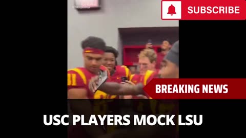 USC Players Troll LSU After Win