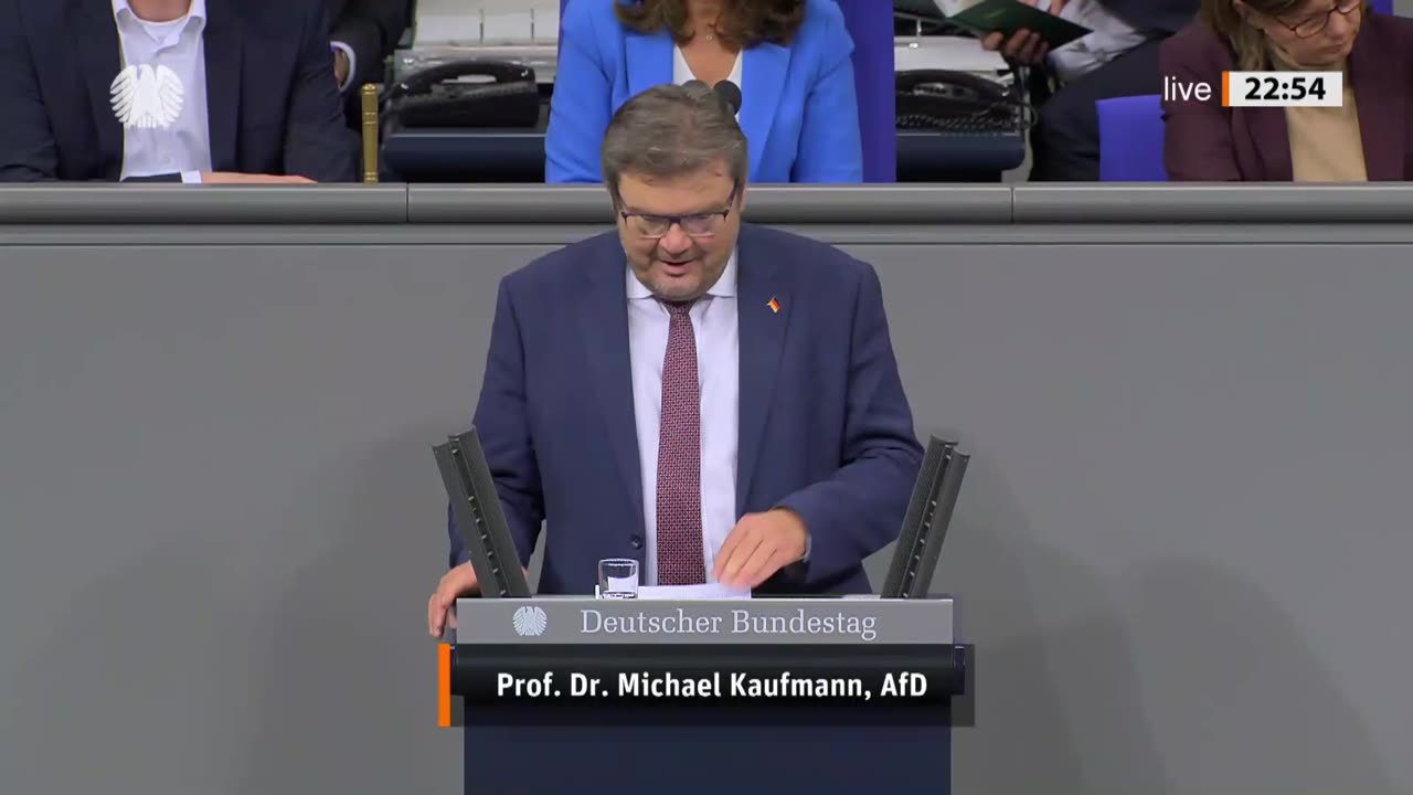 Prof. Dr. Michael Kaufmann Rede vom 10.10.2024 – Besserstellungsverbot flexibilisieren