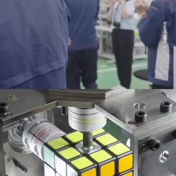 A robot solved the puzzle cube… in just 0.305 seconds 😳