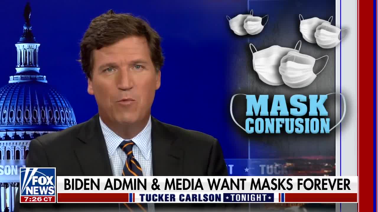 Tucker Brutally Mocks 'Maskers' Reactions To Mandate Lifting, Brings Candace On To Finish Them Off