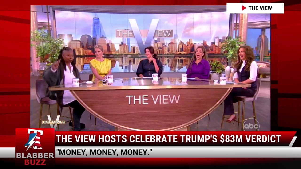 The View Hosts Celebrate Trump's $83M Verdict