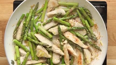 Chicken Asparagus Stir Fry