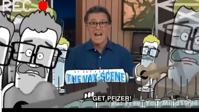 Covid vaccine propaganda late-night shows