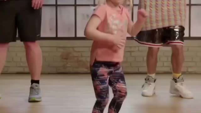 Justin Bieber Cute Dance with kids