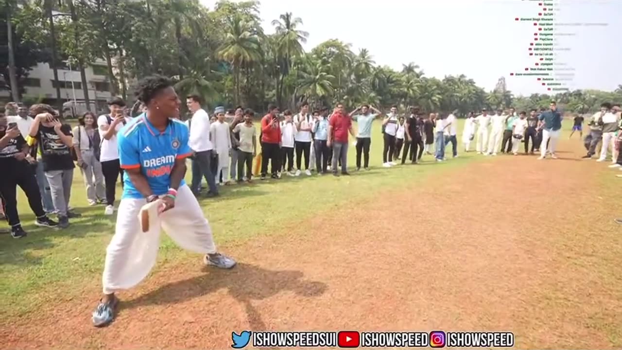 Speed attempts to play cricket in India: “I’m playing like Babar Azam”