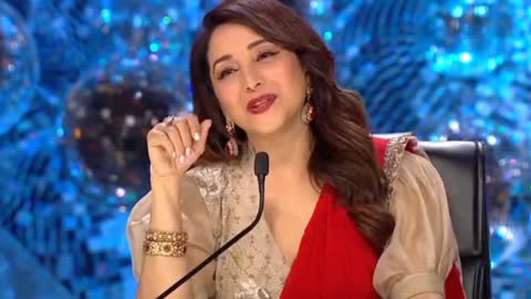 Madhuri Dixit Hot Flatting with Manish Paul.