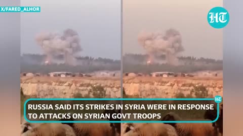 Putin's Military Attacks Israel Neighbour Syria's Rebels Amid U.S Hits On 'Iranian' Sites _ Gaza War