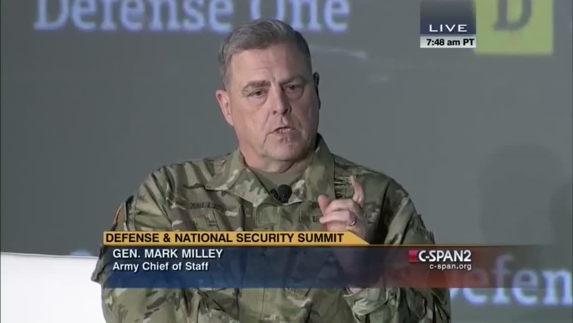 Flashback: Milley Says China Is ‘Not an Enemy’ During a National Security Summit