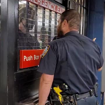 Footage shows maskless cops in Manhattan kicking a rider out of NYC subway for asking them to mask up