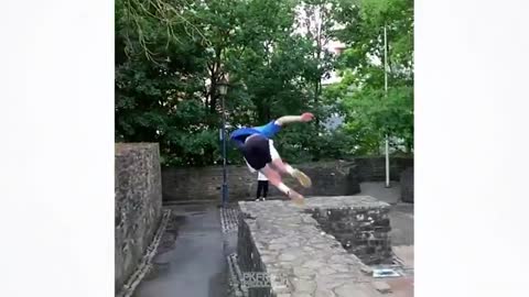 Next Level Freerunning3 _ Best Parkour & Flips of Travis Verkaik#10