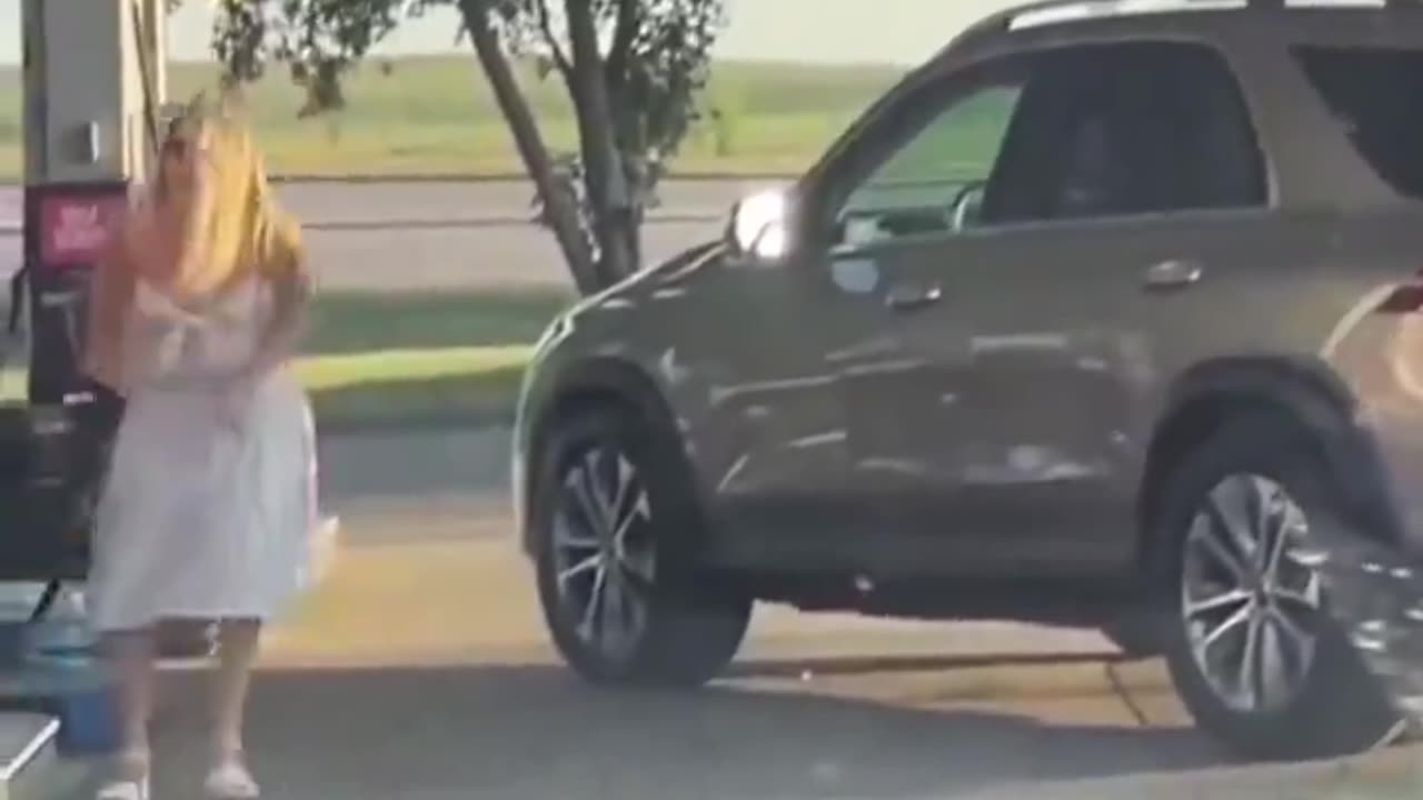 How did she manage to buy a car despite appearing to lack common sense or intelligence?