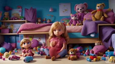 Beautiful Doll Cartoon Animation