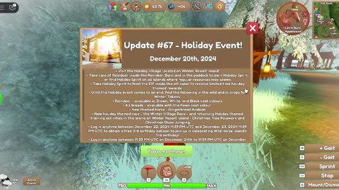 Wild Horse Islands Holiday Event