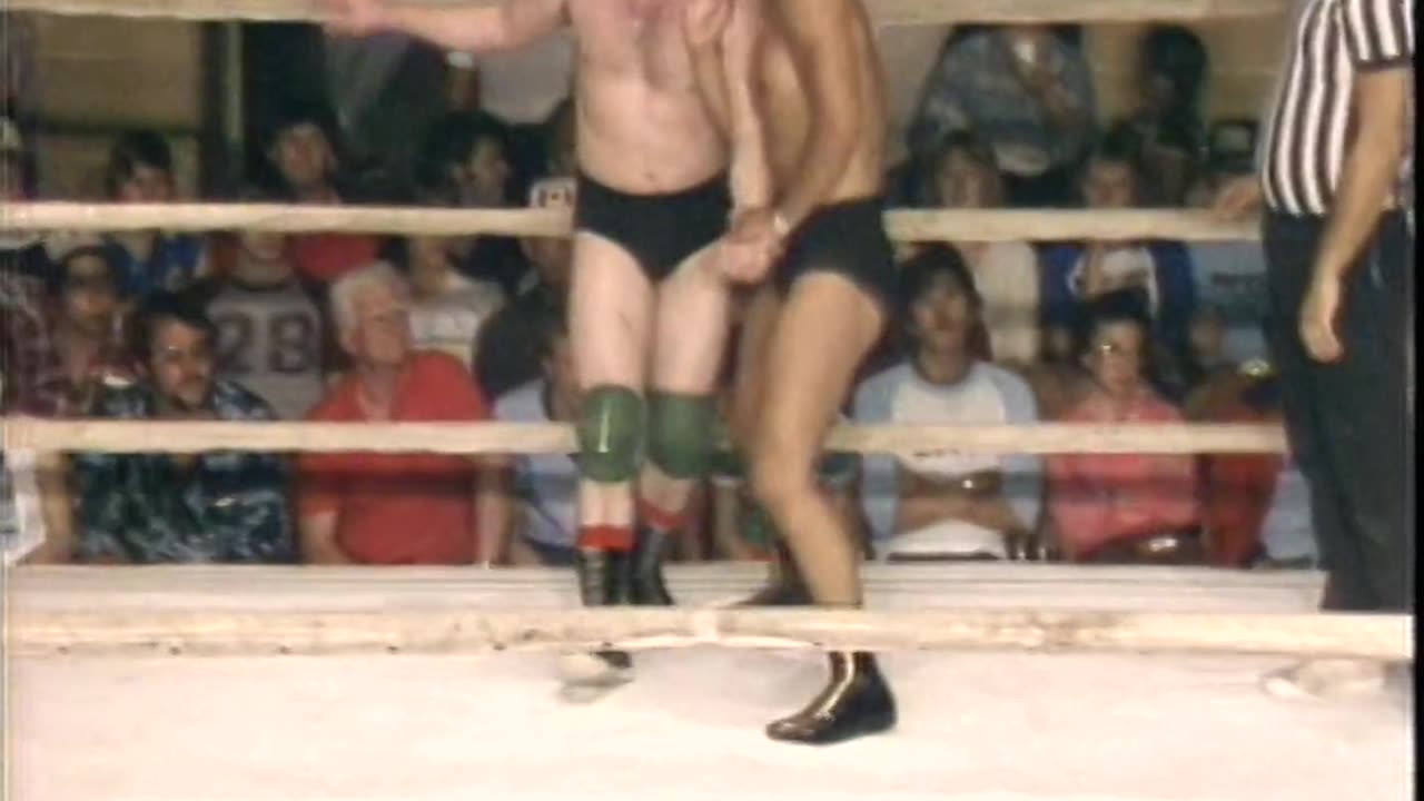 (1983.08.12) Nobuhiko Takada vs Athol Foley - Calgary Stampede Wrestling