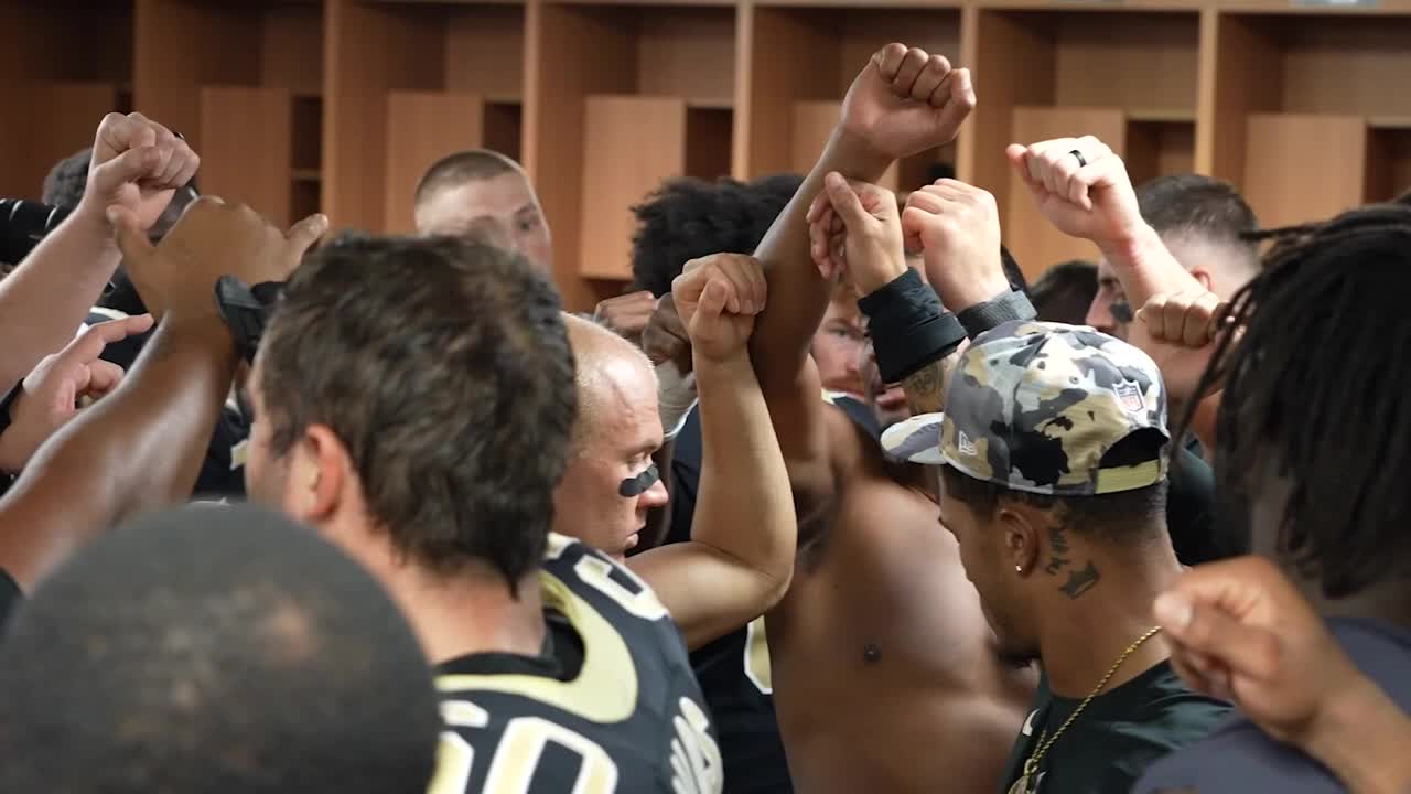 Dennis Allen & Jameis Winston in the Locker Room Postgame | 2022 NFL Preseason Week 3