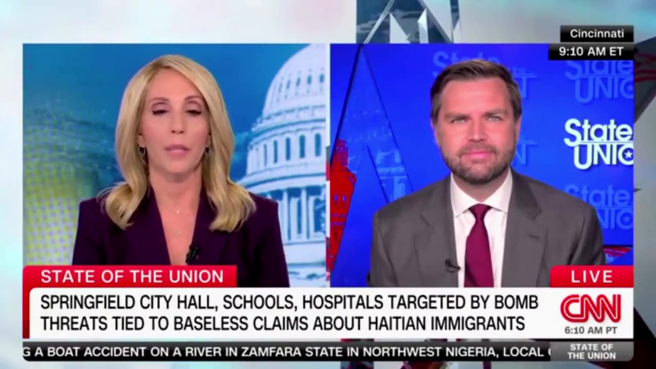 JD Vance Accuses CNN of Going Easy on Harris