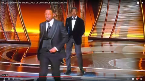 You're an idiot if you thought Will Smith actually hit Chris Rock