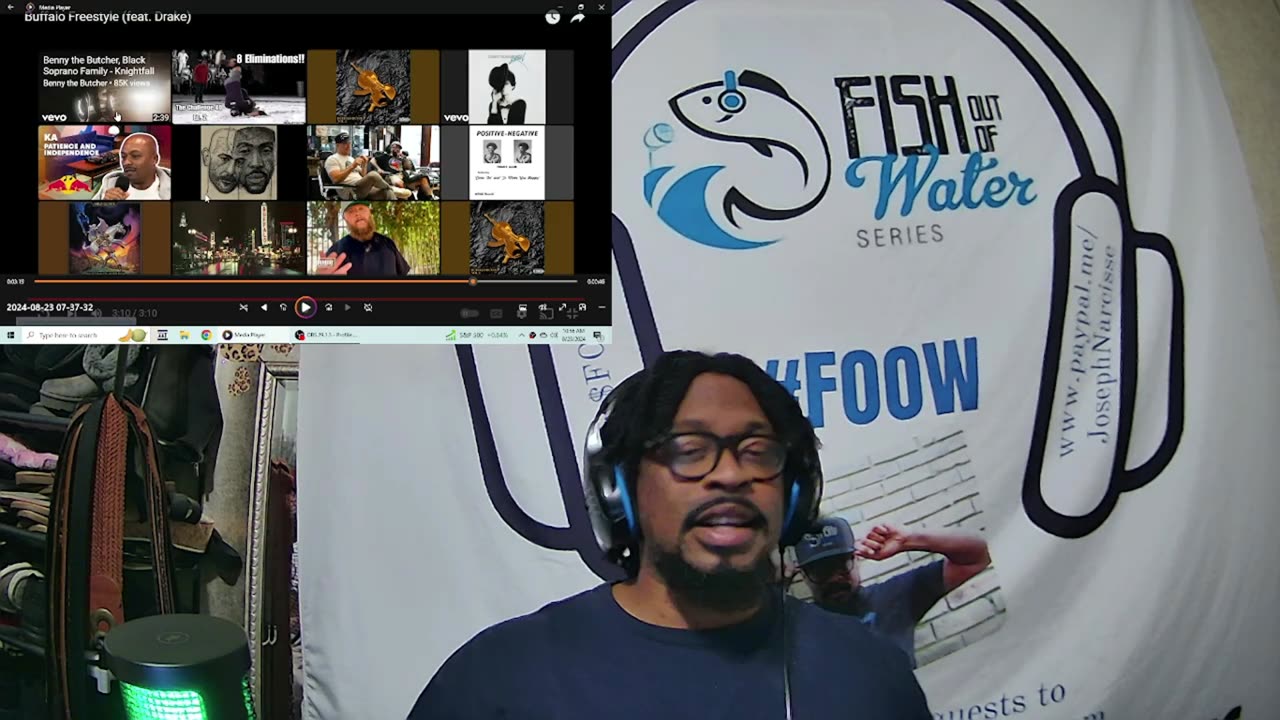 Benny The Butcher Buffalo Freestyle Reaction