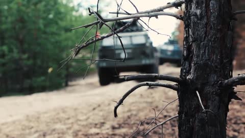 Russian BM-27 Uragan "Hurricane" MLRS Of The "O" Group Hammers Ukrainian Fortifications & Personnel