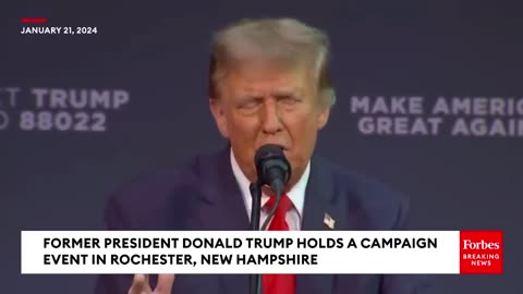 Trump Brings Up Penn Biden Center Donations, Hunter Biden's Art Sales At New Hampshire Rally