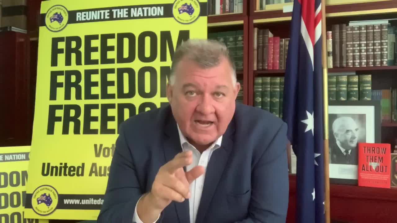 Greg Kelly MP of UAP questions why not using effective medication to treat covid patients