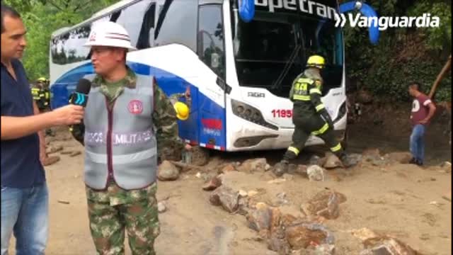 La emergencia en Piedecuesta producto de fuerte lluvia