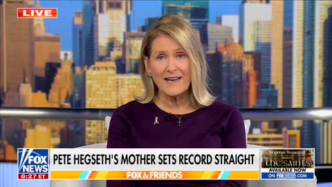 Pete Hegseth's Mother Calls On Americans To 'Disregard' Media