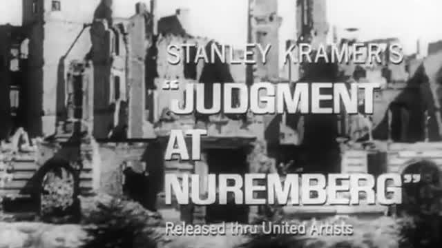 Judgment at Nuremberg (1961) Movie Trailer.