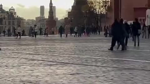 In Russia, the roof was blown off in the Kremlin