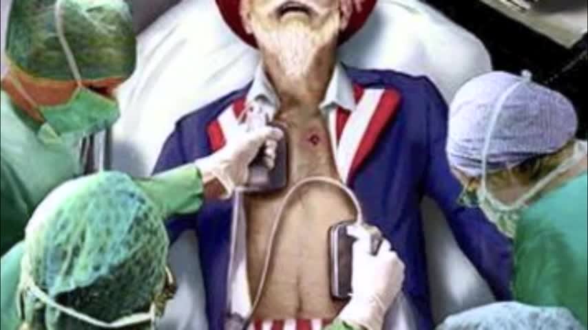 Uncle Sam s Heart Disintegrating From the Inside Out