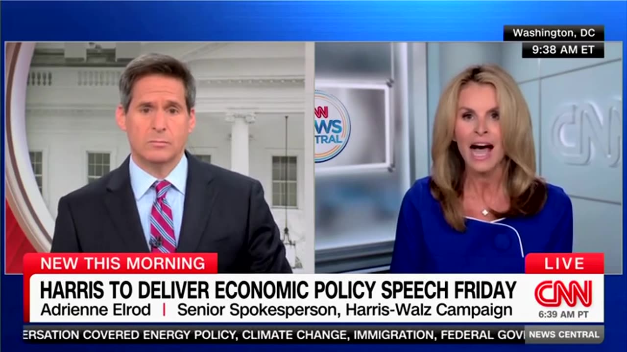 CNN Host Calls Out Kamala Harris Camp For Empty Schedule