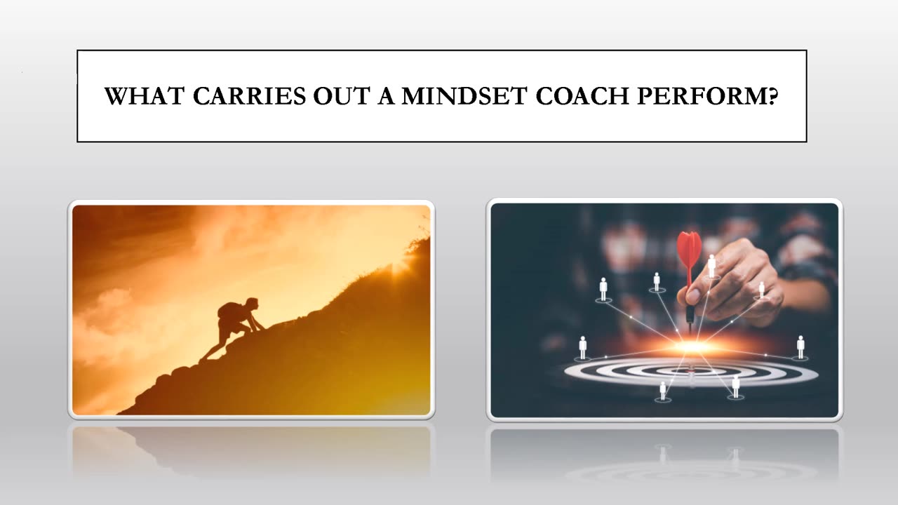 What Does A Mindset Coach Perform?